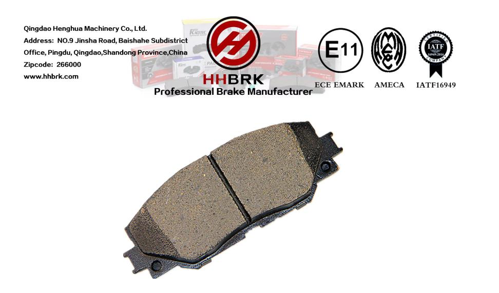 D1210 Carbon Fiber Ceramic Brake Pads, High Performance of High Quality Brake Pads