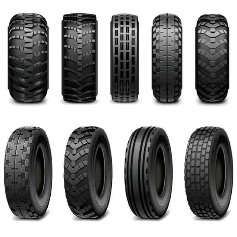 Hot Sale Construction Machinery Tires Smooth Pattern Compactor Tyres Solid Tire 23.1-26 Road Roller Motor Grader Tires in Algeria