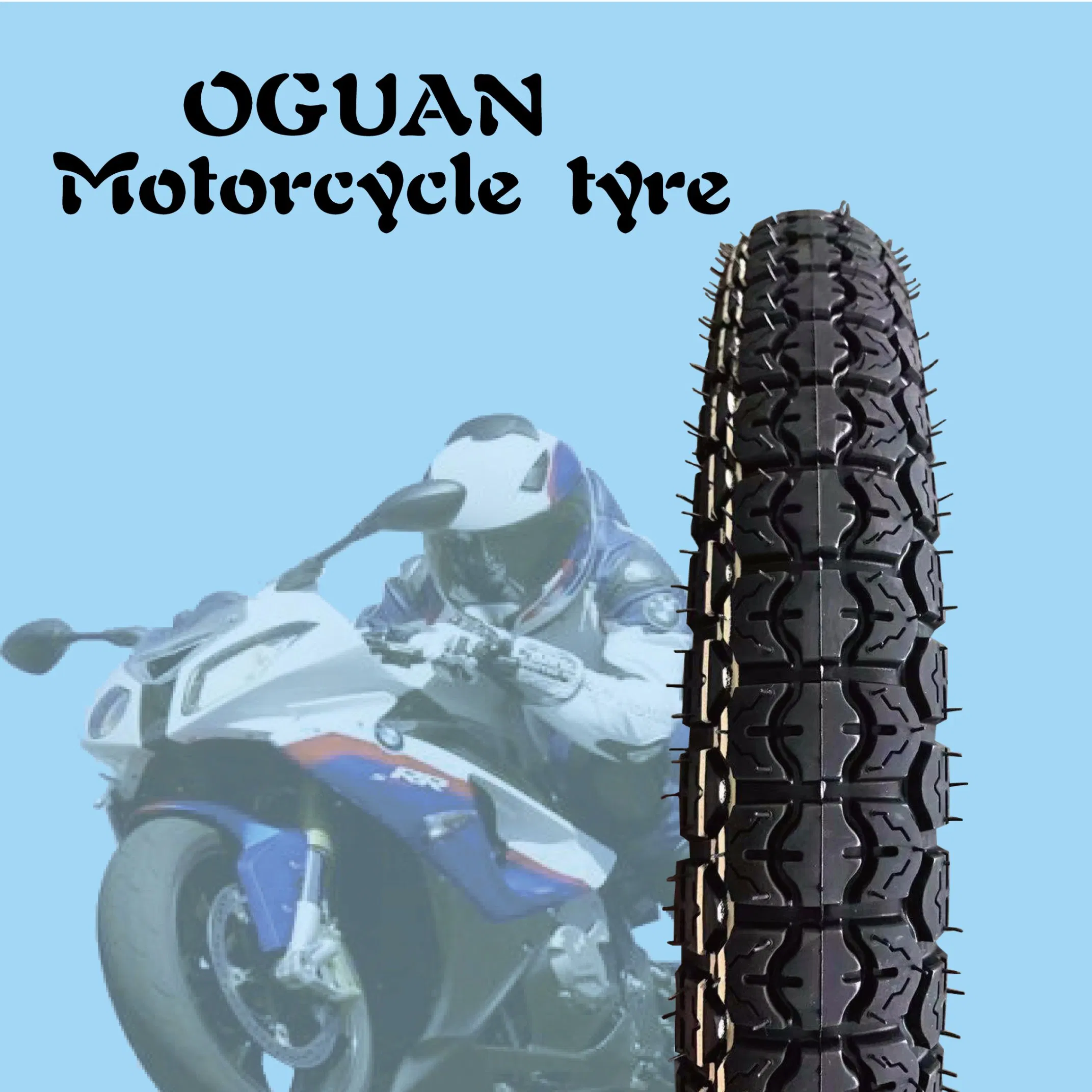 Мотошина бескамерная 300-17 Bajaja Pattern