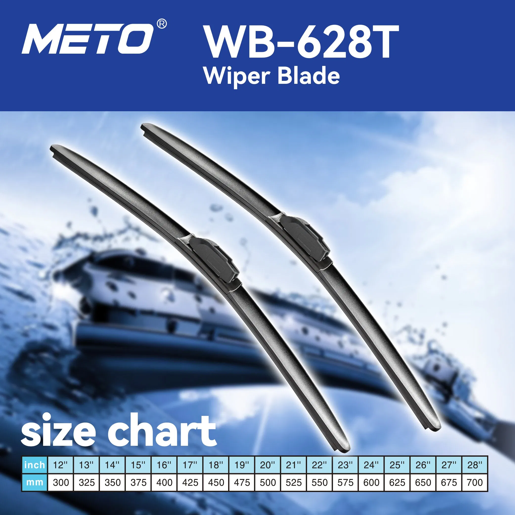 Popular Wiper Blade on The Market Fit for 100% Cars