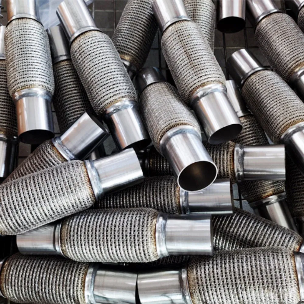 Гофрированная труба глушителя из нержавеющей стали