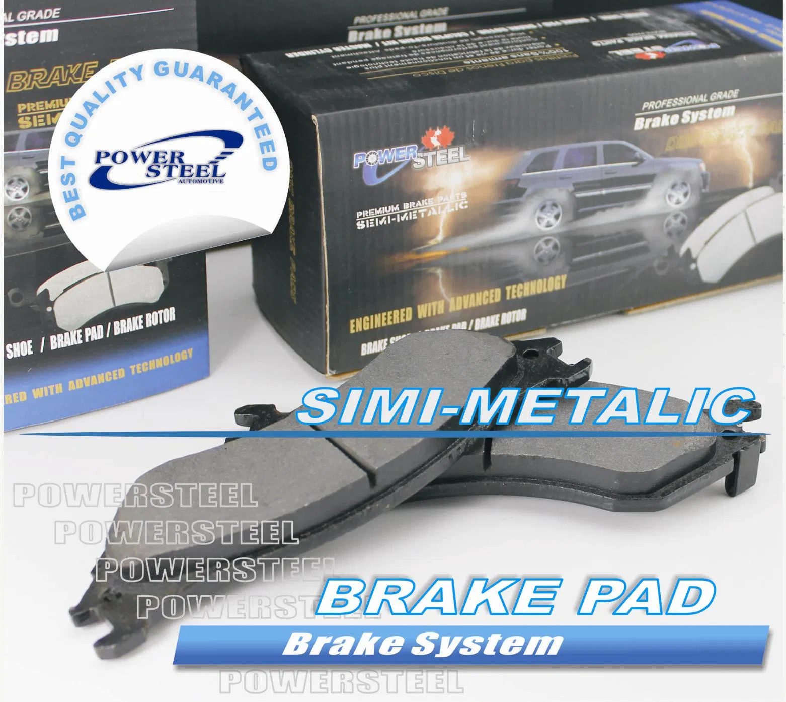 Тормозные колодки POWERSTEEL для американских авто