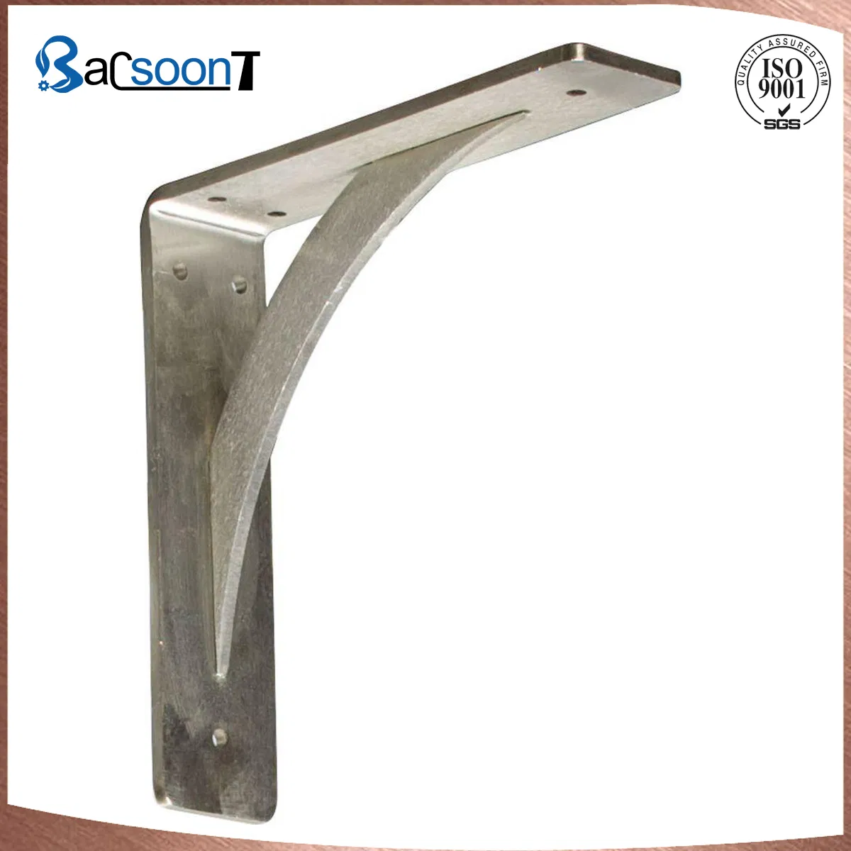 Customized Steel/Stainless Steel/Carbon Steel Lost Wax Casting/Investment Casting Steel Auto Part Bracket with Sandblasting/Machining/Polishing