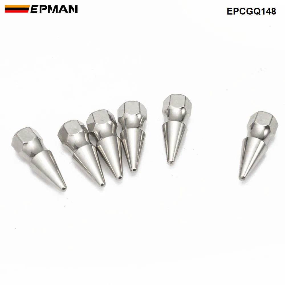 Хромированные болты-шипы Epman для Honda Civic, 6 шт.