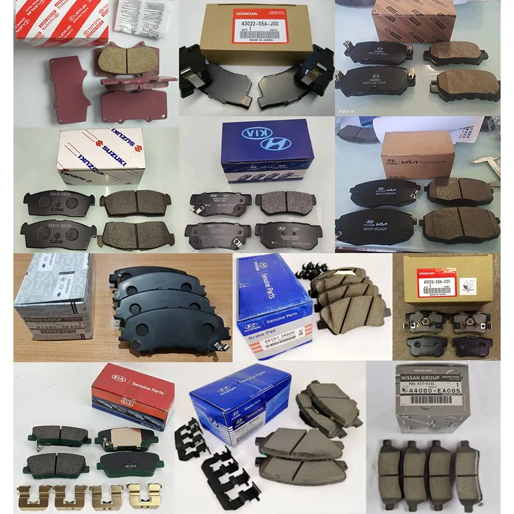 Manufacturer Price Pastillas De Freno Front Genuine Toyota Brake Pads for Hilux 4WD Kun26 Ggn25 W Vsc