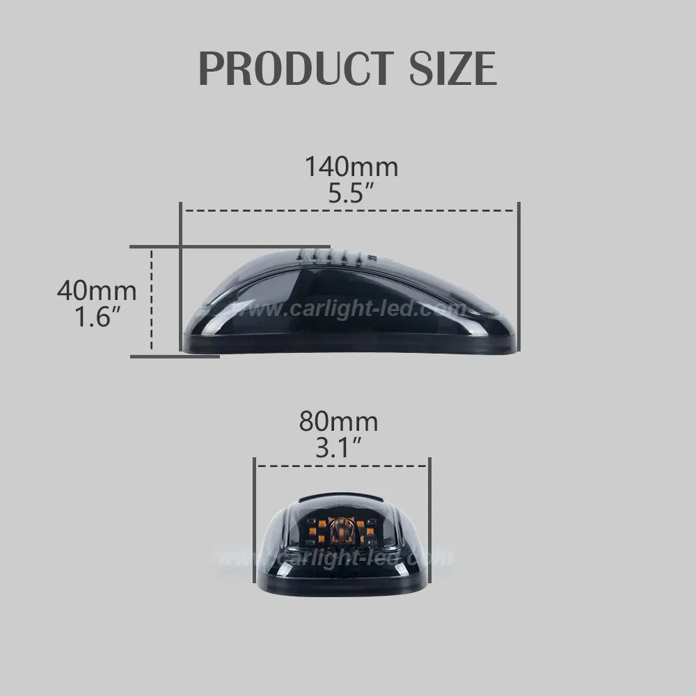 Светодиодный маркерный фонарь для крыши автомобиля