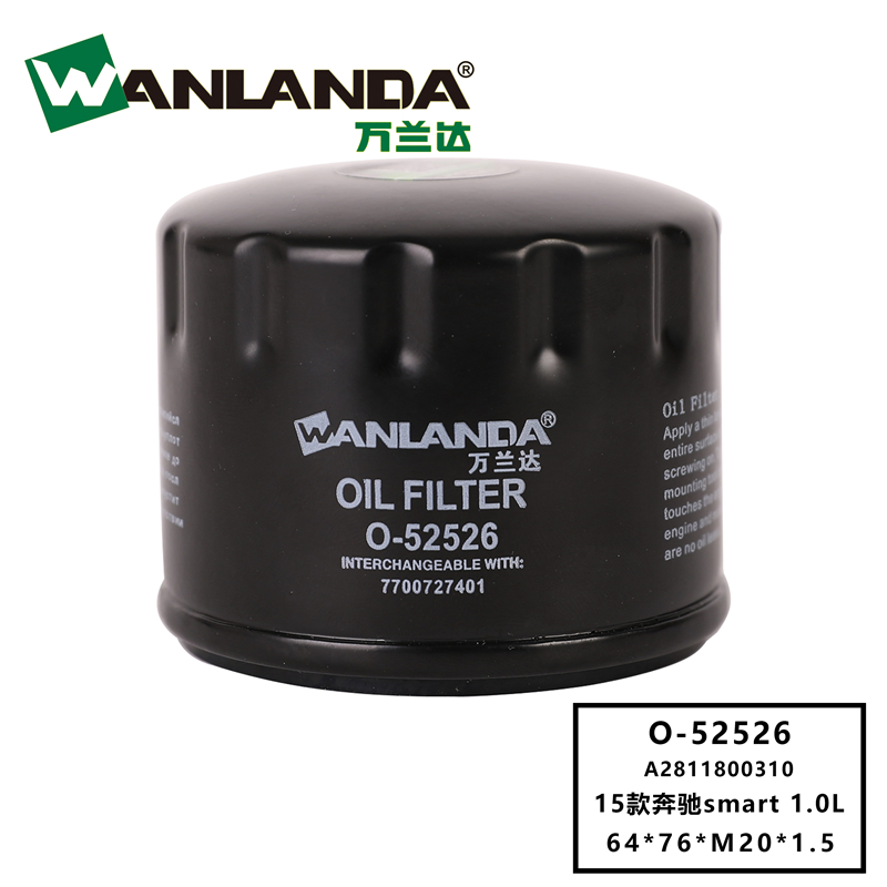 Wanlanda Brand OEM No. A2811800310 for Renautd Oil Filter