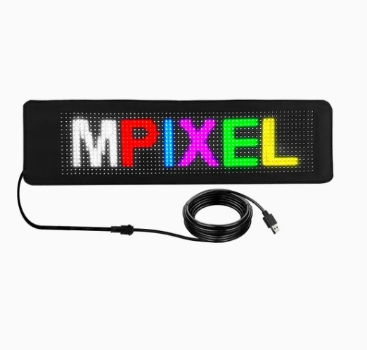 Гибкая Bluetooth LED матрица 16x32