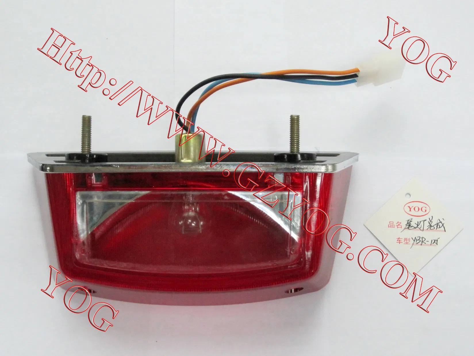 Yog Motorcycle Spare Parts Rear Light for Ybr125, Tvs Star Lx, Gn125