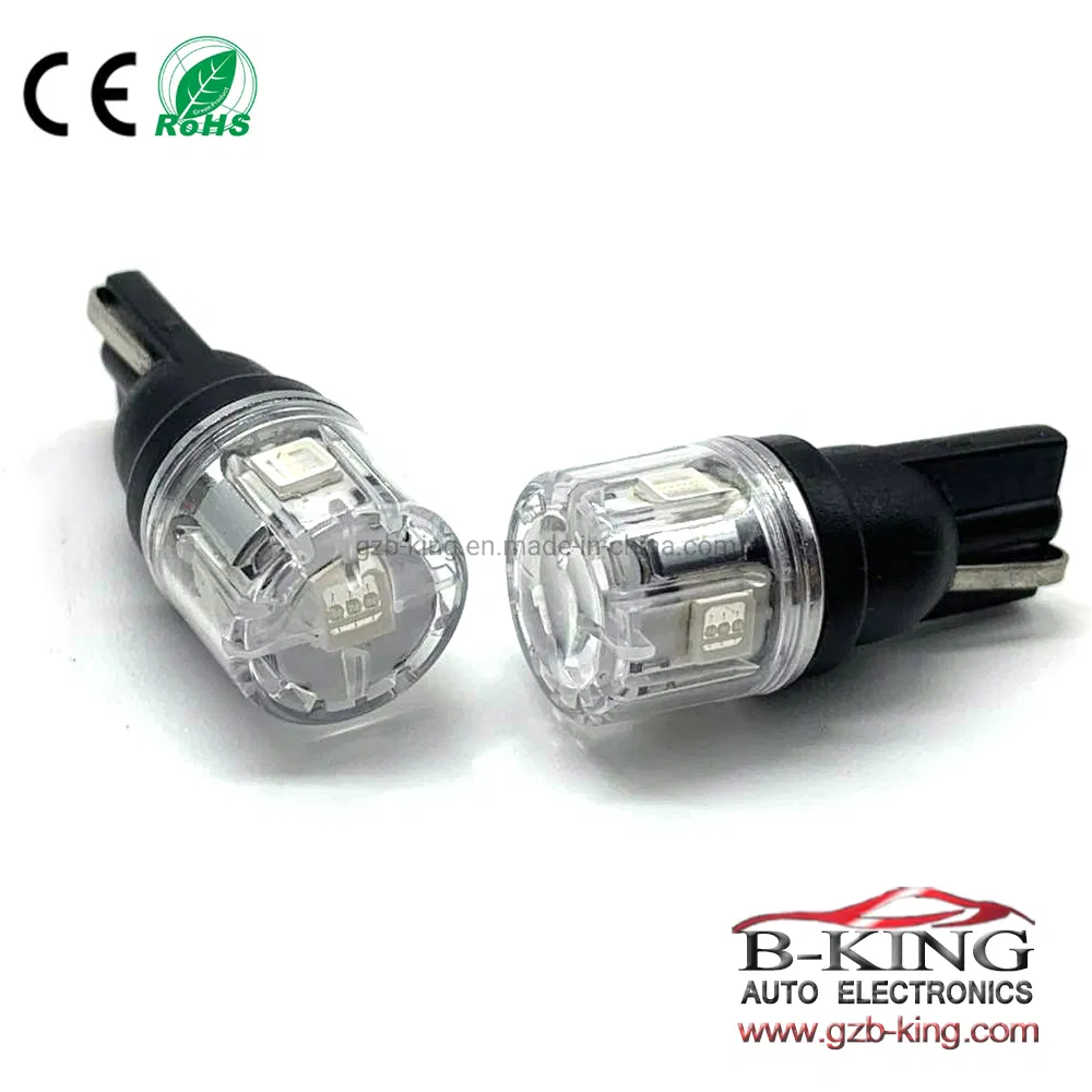 Светодиодная лампа T10 W5w 194 Green для салона авто