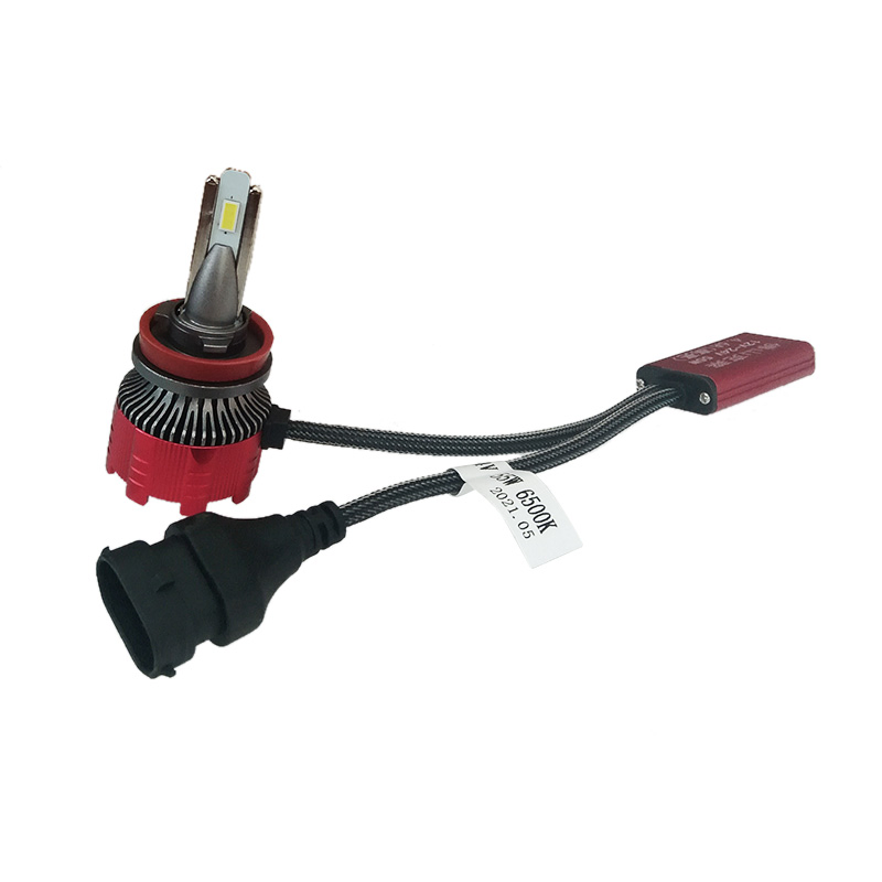High Power Hot Sell Golden Silver Black Red 12V Car Conversion Kits H4 H11 H1 9005 9006 LED H4 LED H7 Auto 110W 20000lm R8 LED Headlight