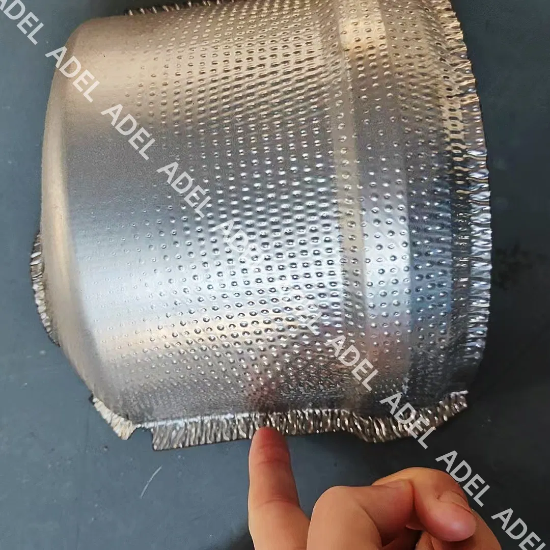 Versatile Stamping Heat Shield Exhaust Removable Insulation Cover