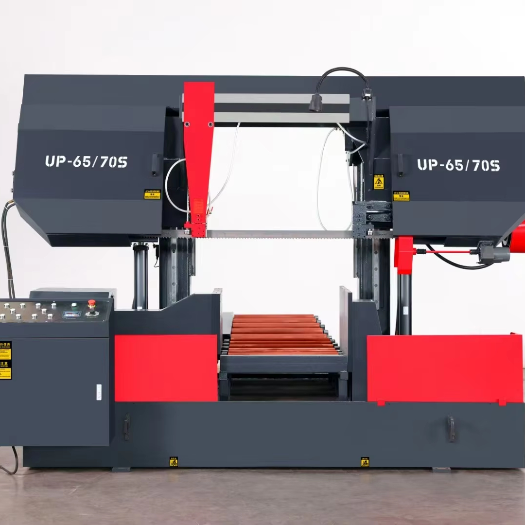 Высокоточная ленточная пила CNC для резки твёрдых металлов: нержавеющей и легированной стали