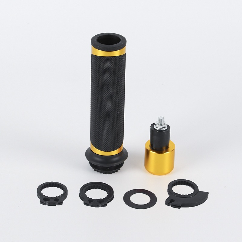 Universal Comfort Grips - Non-Slip Pattern Design for Motorcycles & Power Scooters