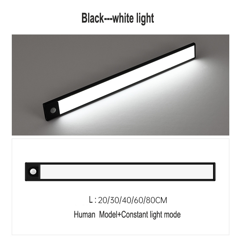 Cost-Effective Under Cabinet Light Motion Sensor Adapter Powered Night Light Closet Lamp Wardrobe Light for Indoor