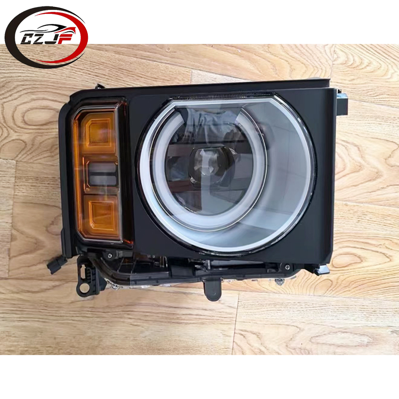 Передняя фара круглая LED для Toyota Land Cruiser Prado 2023-2025