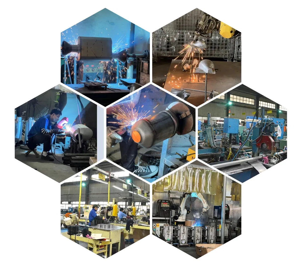 Двойные насадки на выхлопную трубу 304 нержавеющая сталь