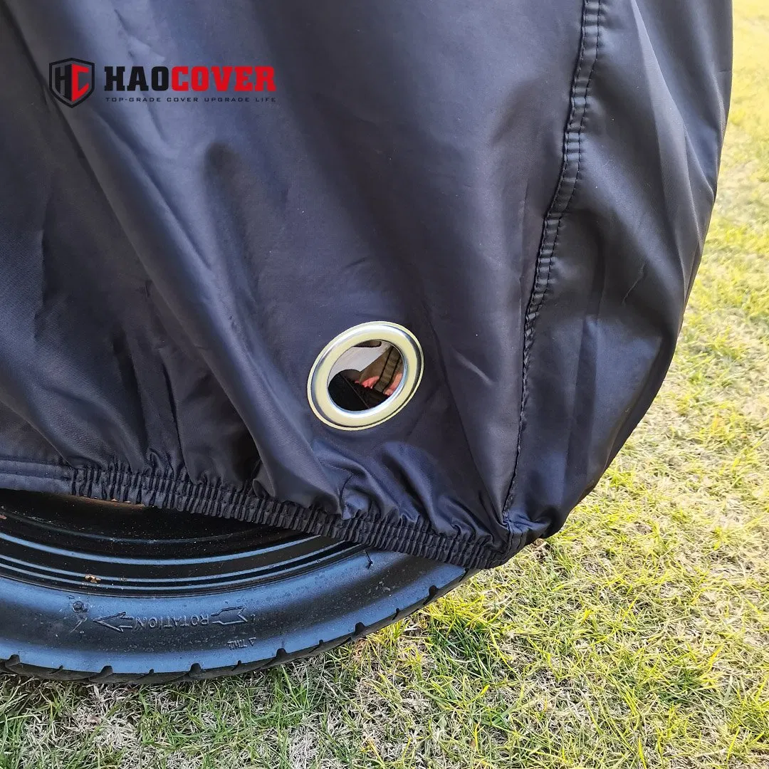 Чехол для мотоцикла 210D с серебряным покрытием