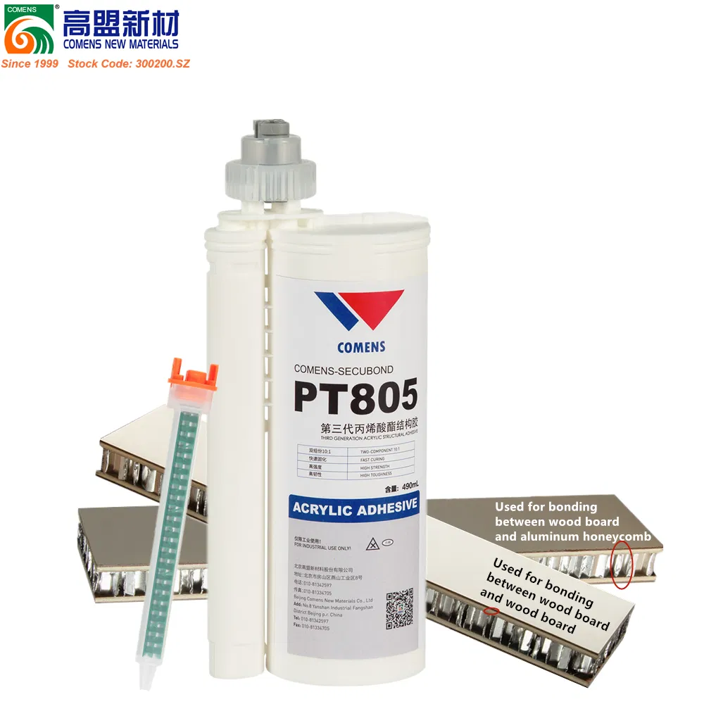 Two-Part Acrylic Adhesive for Metal-Bonding (PT805)