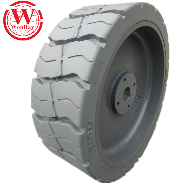 Good Price off Road Steering Wheel, Haulotte Compact 8 / 10 / 12 Car Scissor Lift Wheel 15X5