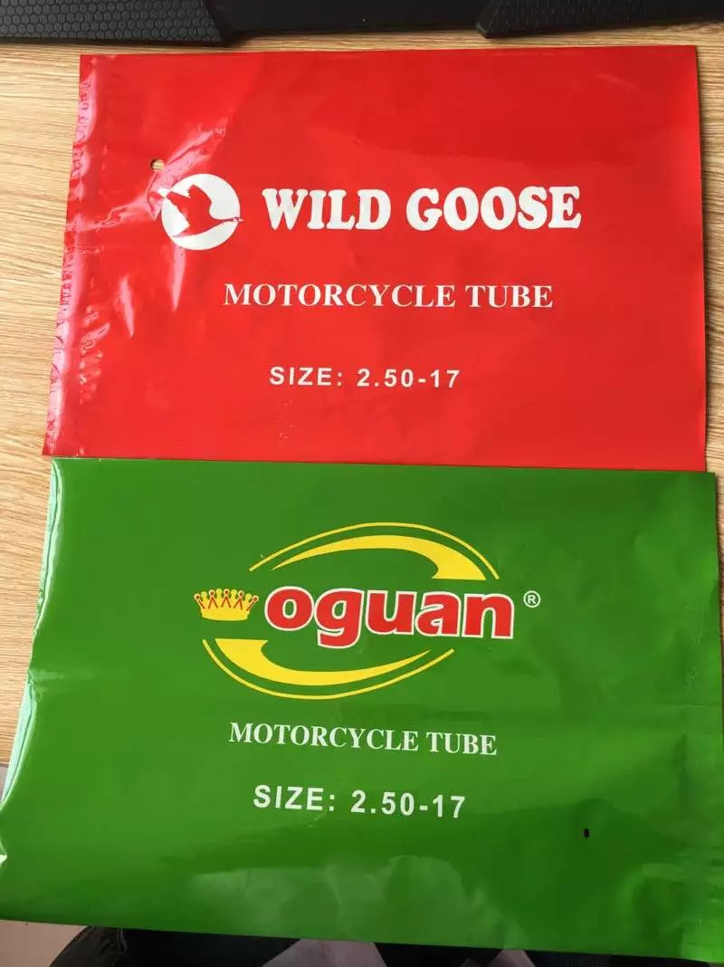 Камера мотоциклетная 17 дюймов, натуральный каучук (2.25-17, 2.50-17, 3.00-17, 2.75-17)