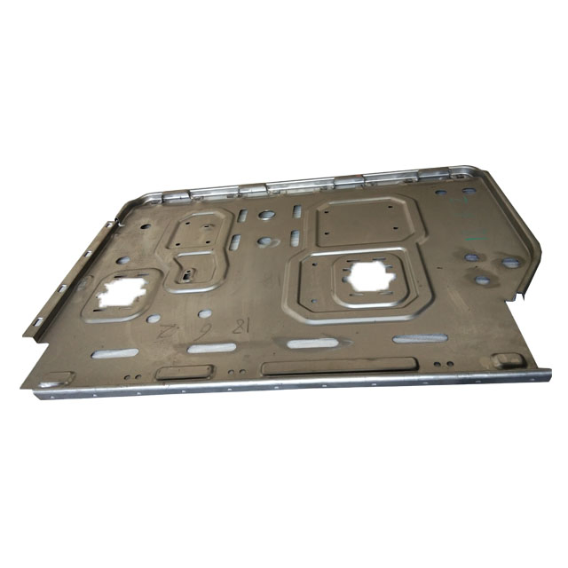 Штампованная деталь из нержавеющей стали с перфорацией