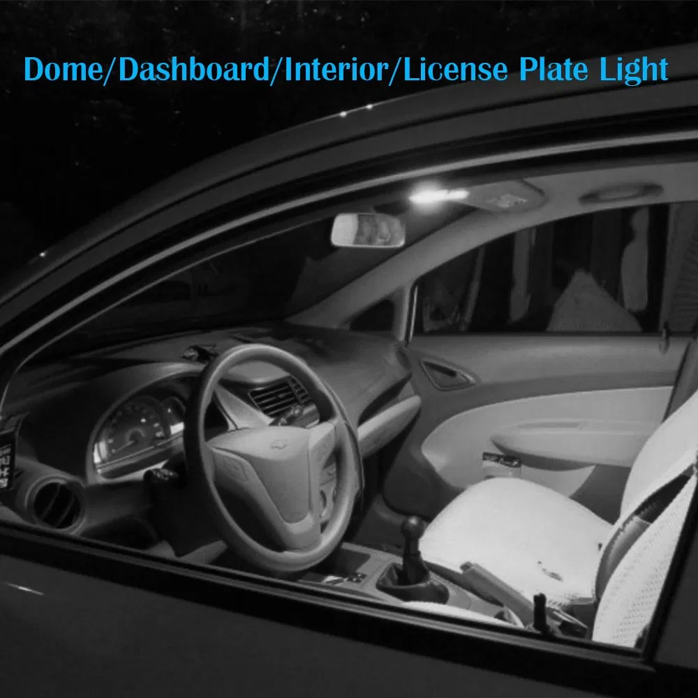 Светодиодная лампа T10 USB-формы для авто, 12 шт SMD2016