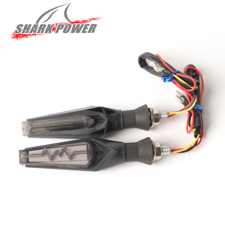 Светодиодный поворотник-череп для мотоцикла