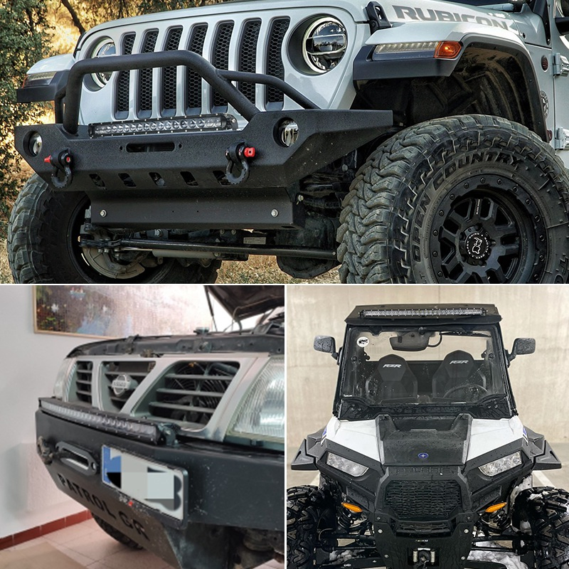 Однострочная тонкая светодиодная балка для внедорожников и грузовиков