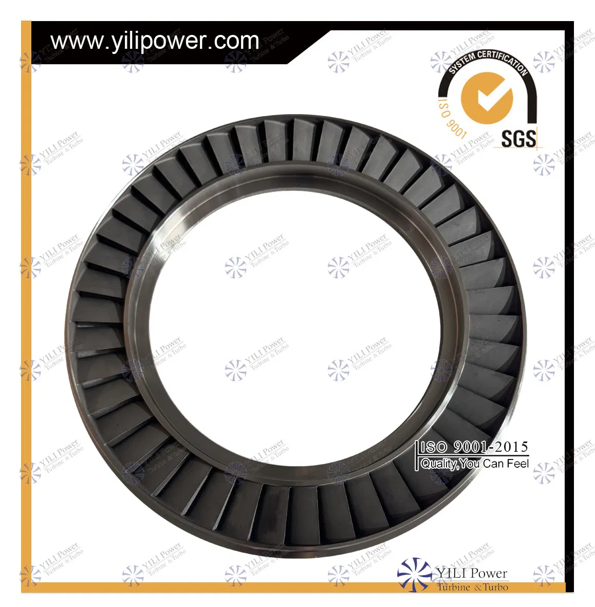 Сопловое кольцо для турбокомпрессора локомотива и судна