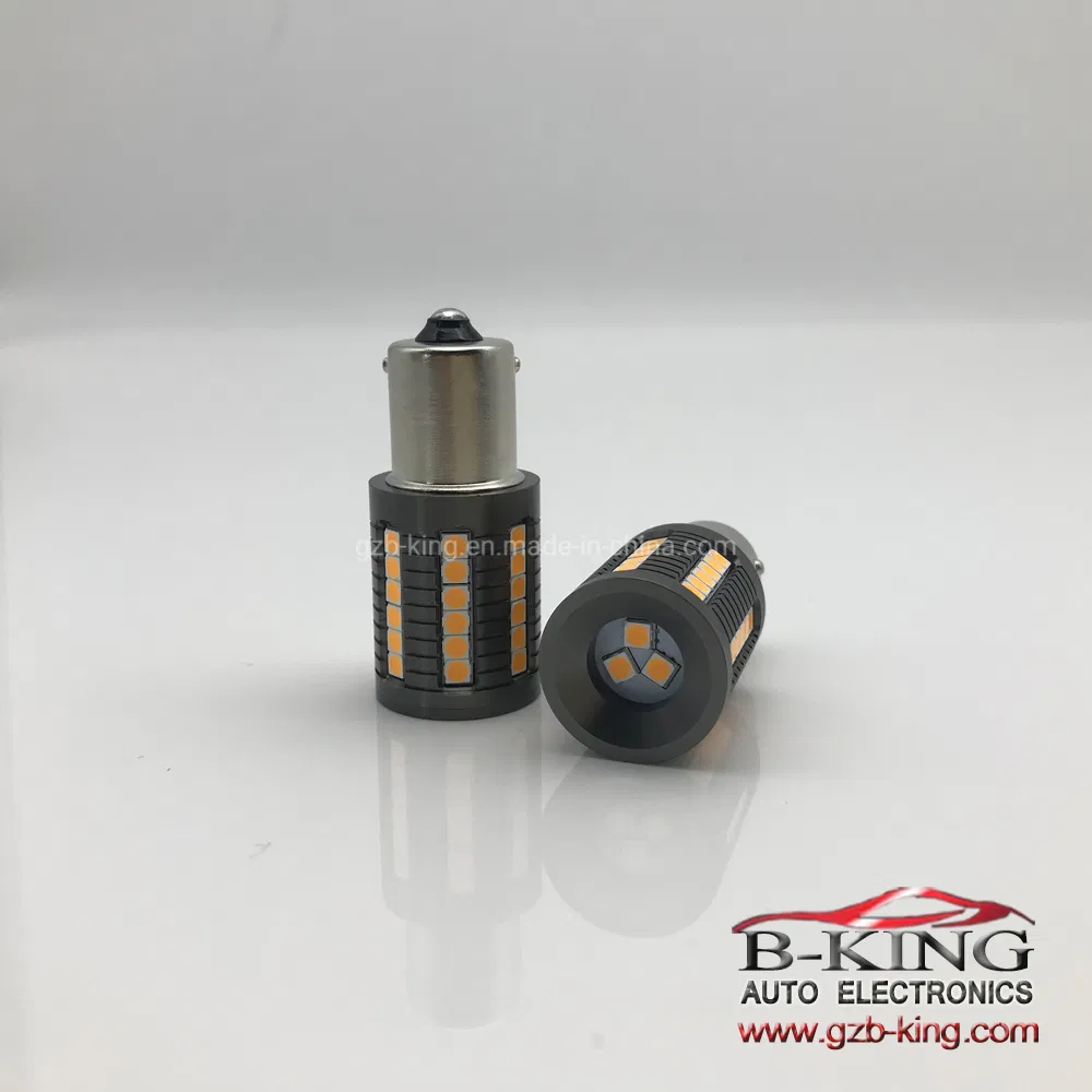 Светодиодные лампы поворотников 1156 Amber Super Bright