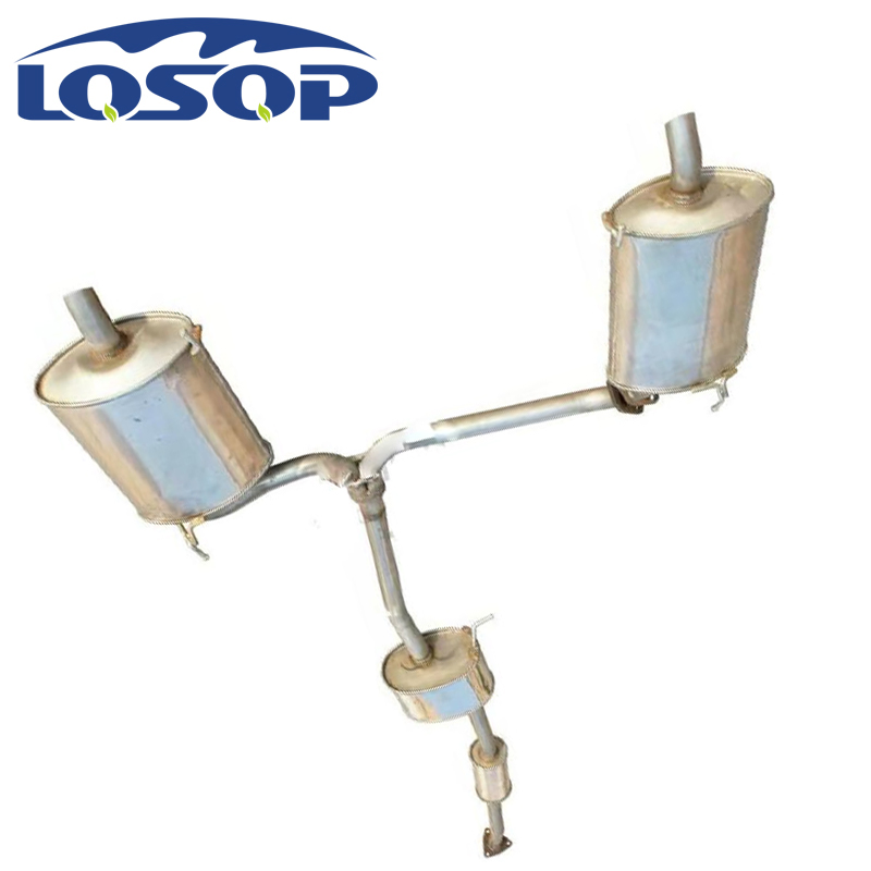 Глушитель выхлопной системы 409 нержавеющая сталь для Honda Accord 6-7 поколения