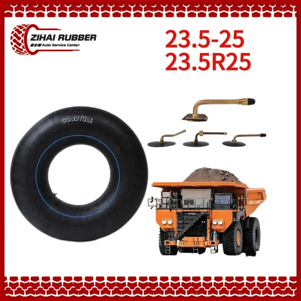 23.5-25 OTR off-The-Road Ming Dump Rubber Wheel Loader Industrial Camera Car Cargo Heavy Truck Butyl Natural Trj1175c Bias Tire Inner Tube
