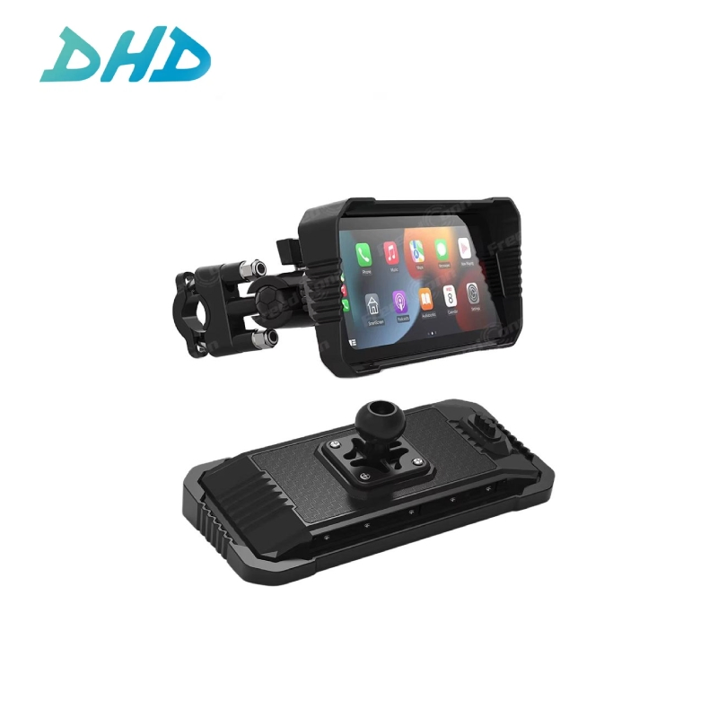 6-дюймовый GPS навигатор с Android Auto и CarPlay для мотоцикла