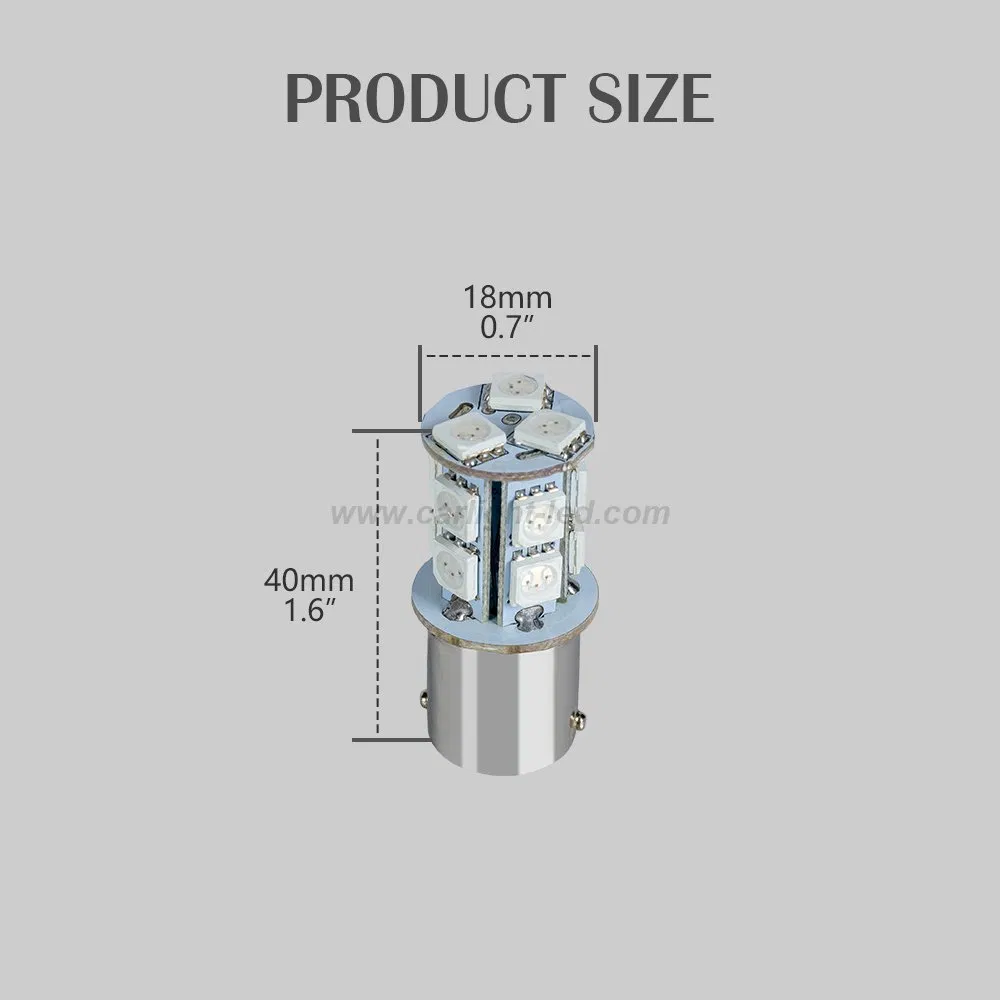Светодиодные лампы S25 1157 Bay15D для стоп-сигналов авто