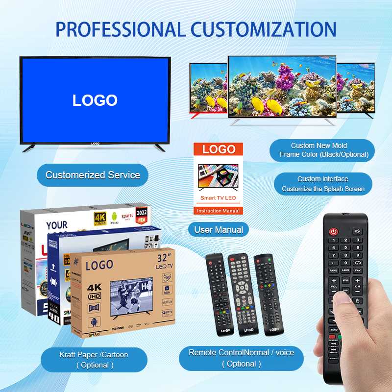 65-дюймовый смарт-телевизор 4K Ultra HD LED Android Smart TV