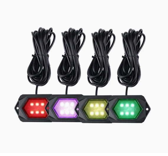 Комплект RGB LED-подсветки днища автомобиля с APP-управлением