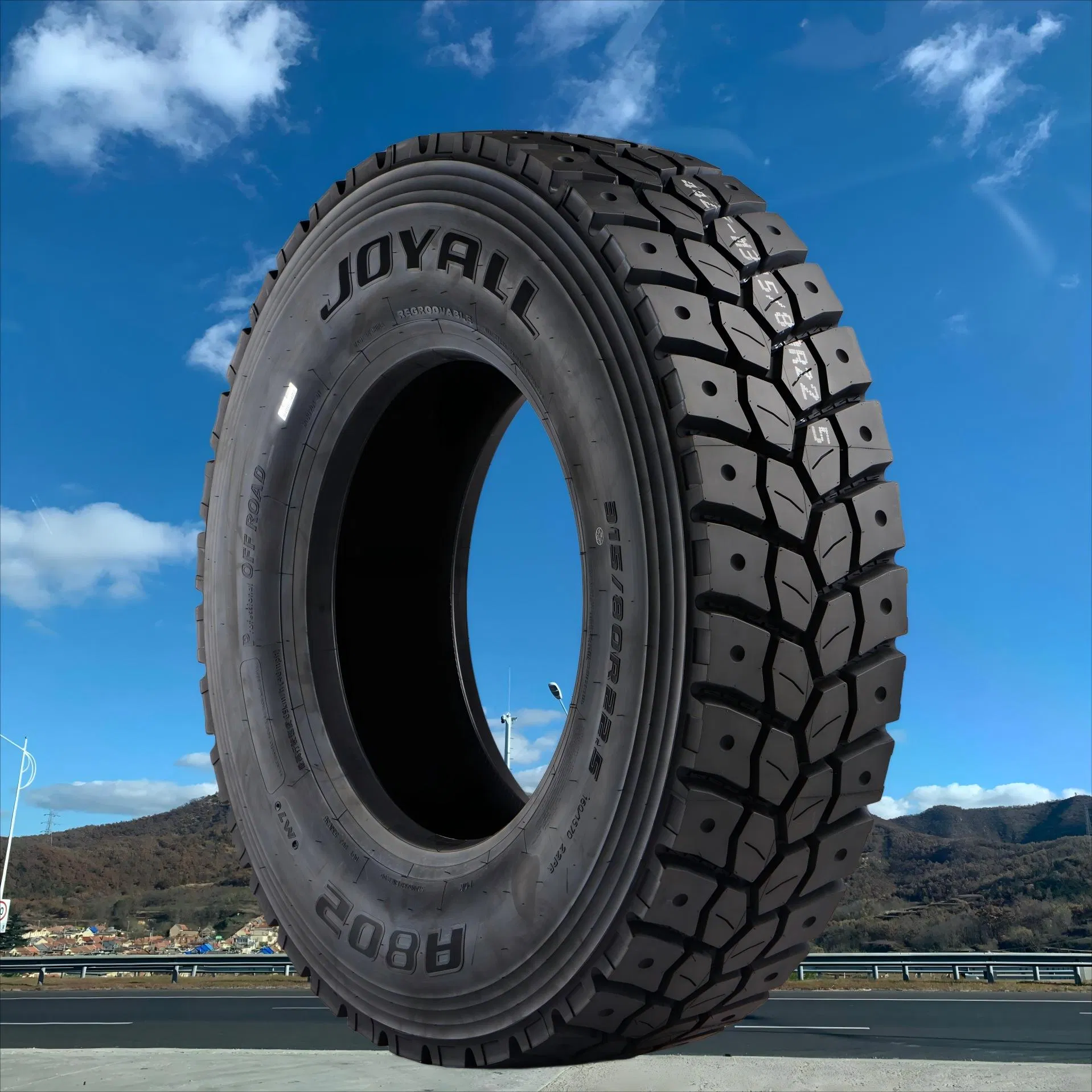 Шина грузовая 315/80R22.5 Joyall A802 для ведущей оси