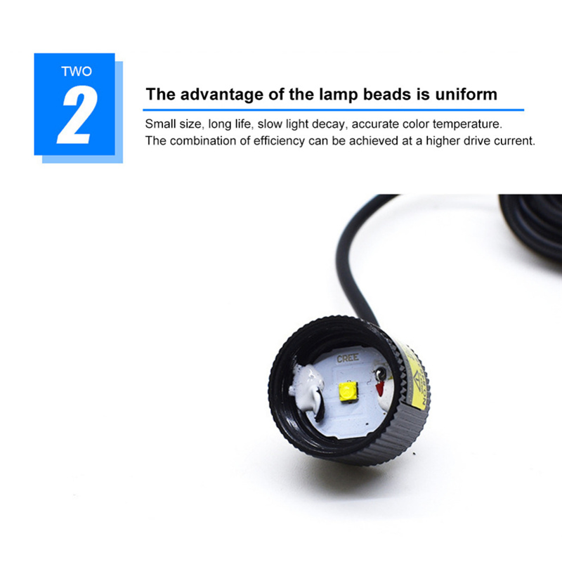 Проектор Ангельские Крылья для мотоцикла, LED-лампа