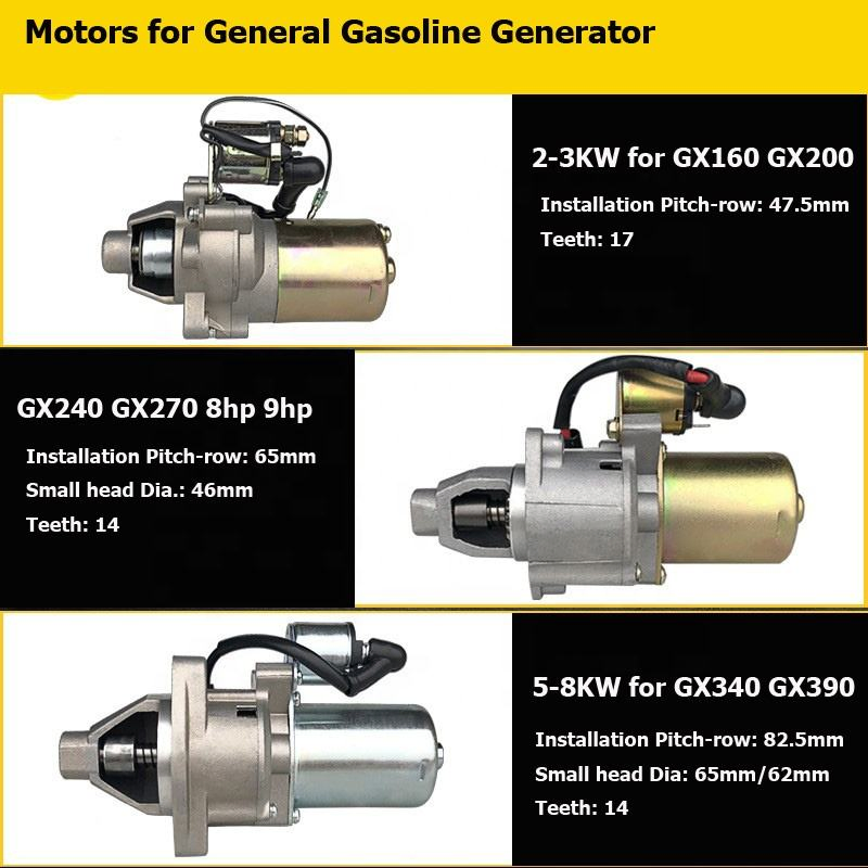 Стартер для генераторов Honda Gx140, Gx160, Gx200