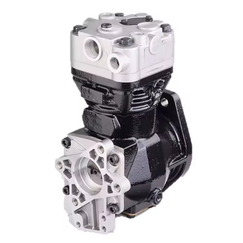 Одноцилиндровый воздушный компрессор для тормозной системы