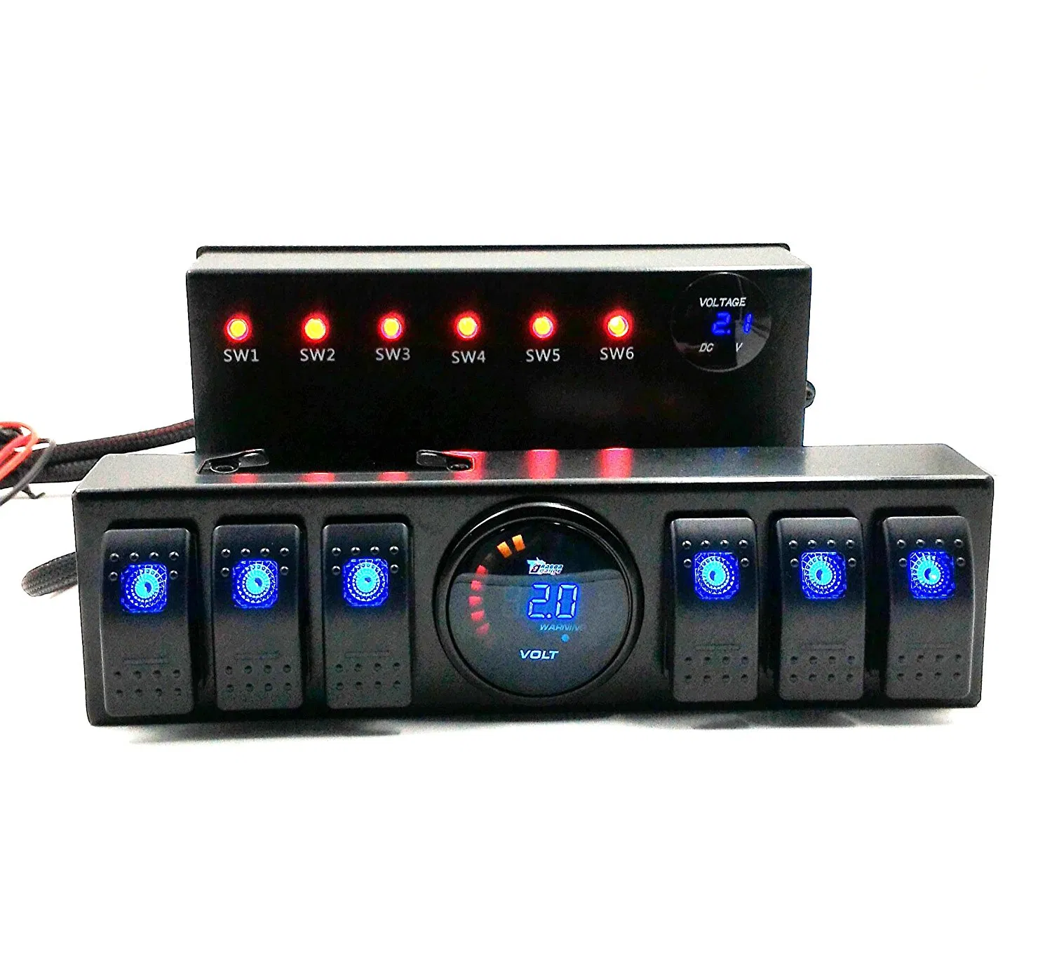 Jeep Wrangler 6-Switch Panel System Relay Box Assemblies