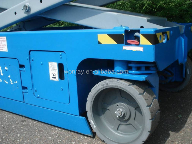 Dark Pattern and Light Pattern Fb15X5 Solid Tyres Commonly Used for Lifting Platform