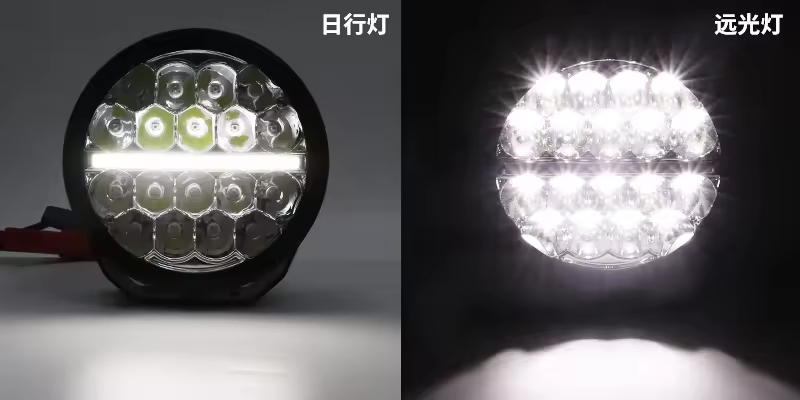 4X4 Truck Driving Lights 9 Inch 160W Round Cool White Auxiliary off-Road Driving Lights