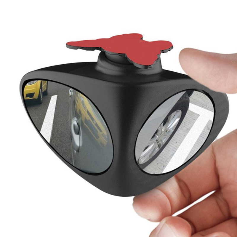 Car Blind Spot 360 Rotation Adjustable Convex Rear View Mirror