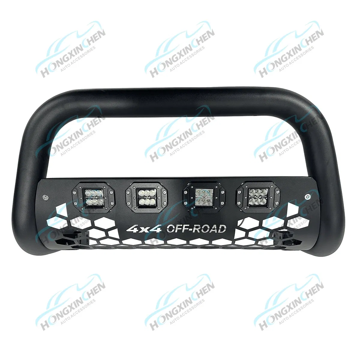 Premium Black Steel Grille for 2015 Hilux and Navara