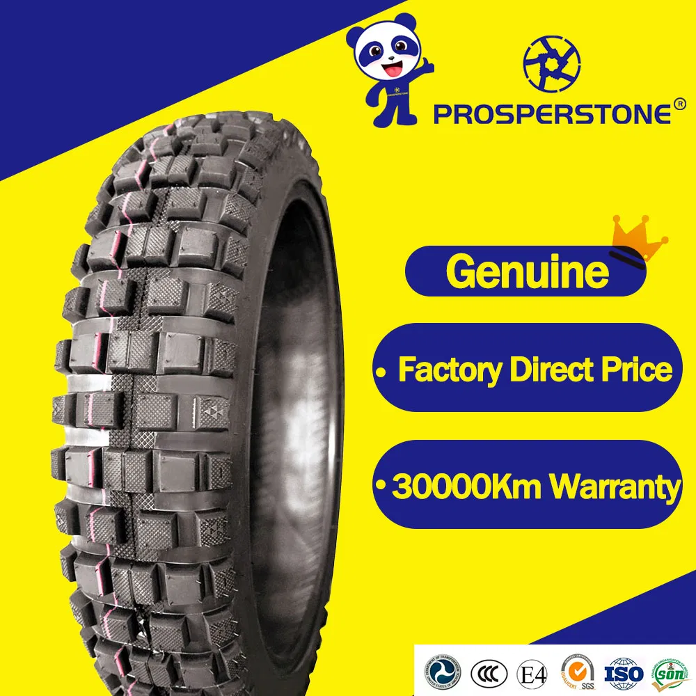 Мотошина прочная резина 4.60-18, 8PR, черная