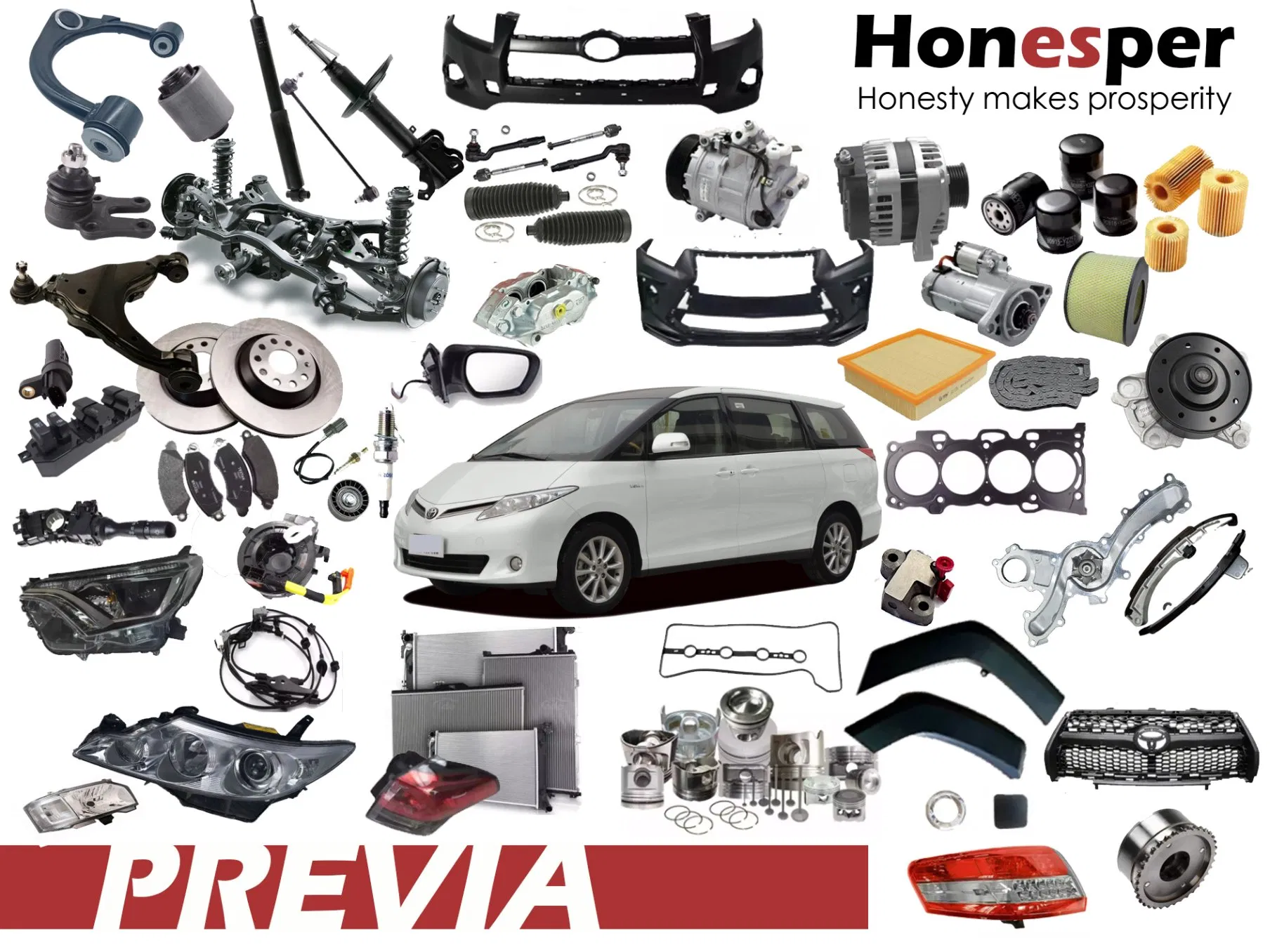 Головка блока цилиндров 11101-39537 для Toyota Camry, Highlander, Sienna