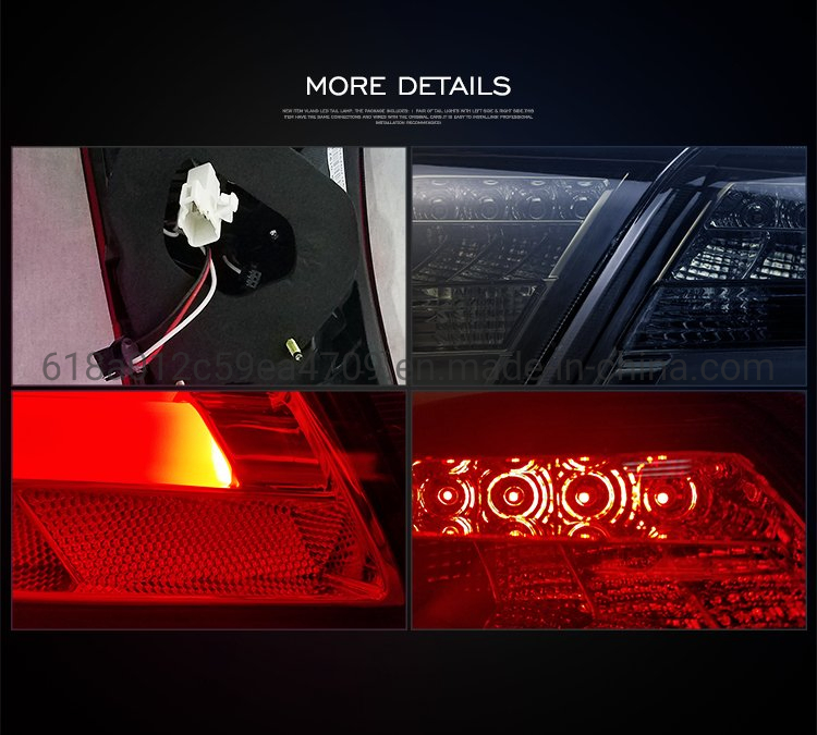 Wholesales Rear Car Tail Lamp for Toyota Camry 2006-2011 LED Tail Lights