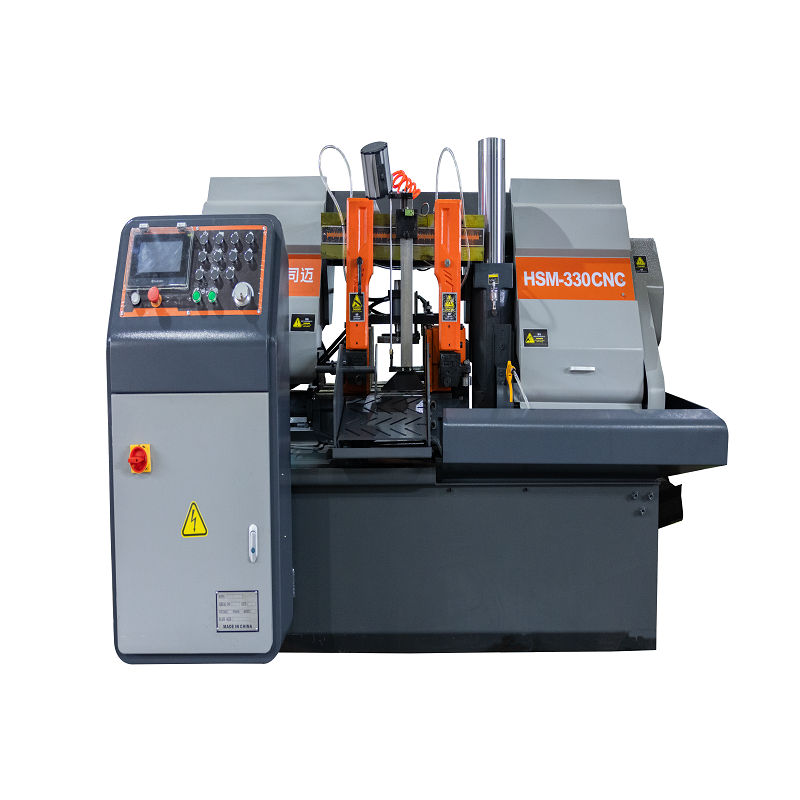 Металлическая горизонтальная ленточная пила HSM330CNC